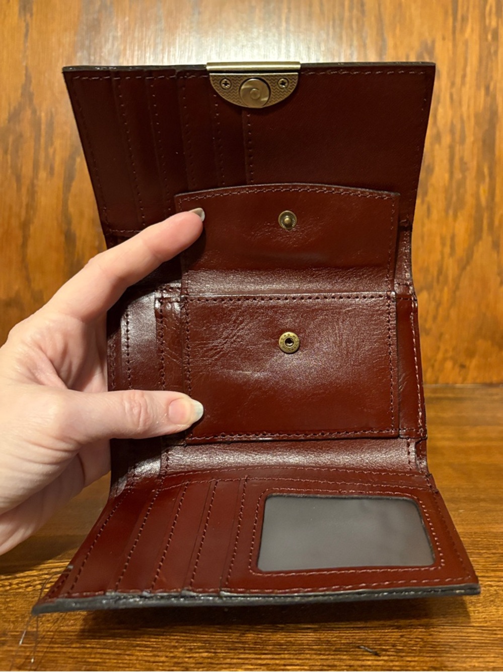 NWT-Patricia Nash-Tuscan Fields-Acri Trifold Wallet-$89 - Picture 7 of 12